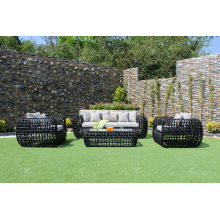 High-End Design Alle Wetter Rattan PE Sofa Set Für Outdoor Gartenmöbel